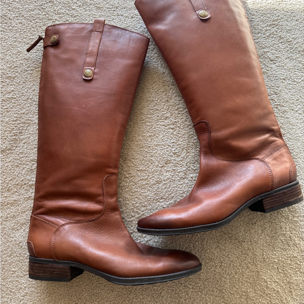Sam Edelman Brown Leather Boots